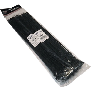 JUHTMEVITS 4,8 X 370MM MUST 100TK