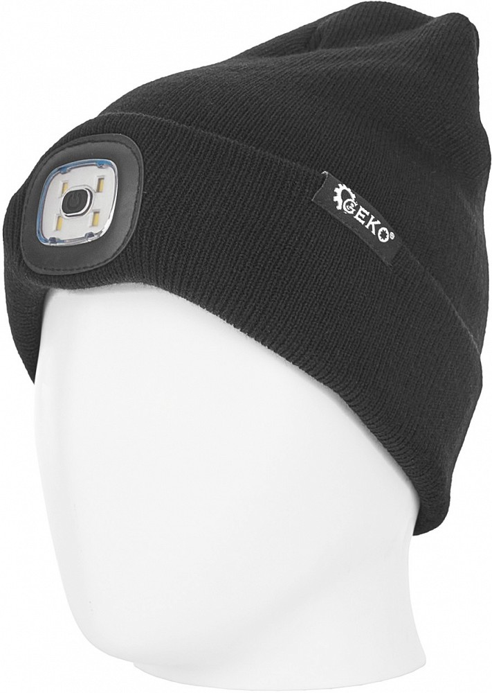 PEALAMP MÜTSIGA 4 SMD-LED 0,5W USB-LAETAV GEKO