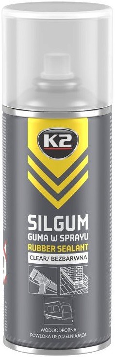 K2 SILGUM RUBBER SEALANT KUMMIPÕHINE HERMEETIK VÄRVITU 500ML/AE