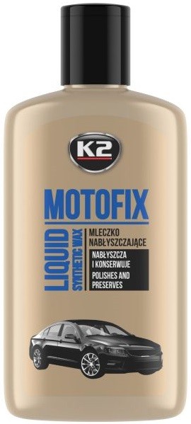 K2 MOTOFIX SÜNTEETILINE POLEERIMISVAHA 250ML