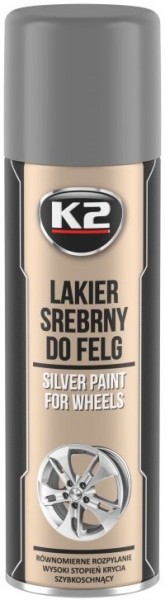 K2 SILVER LAQUER VELJE HÕBEDANE VÄRV 500ML/AE VELJEHÕBE