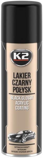 K2 MUST LÄIKIV AKRÜÜLVÄRV 500ML/AE