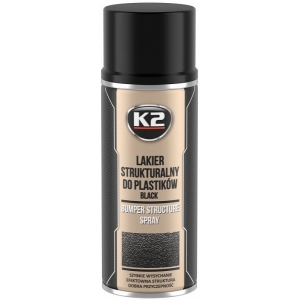 K2 BLACK BUMPER STRUCTURE BLACK MUST VÄRV 400ML/AE