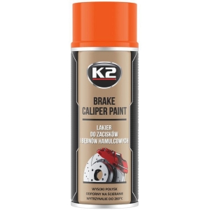 K2 BRAKE CALIPER PAINT +260°C KUUMAKINDEL VÄRV ORANZ 400ML/AE