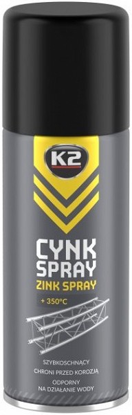 K2 CYNK SPRAY +350°C KÜLMGALVAANIKA TSINK 400ML/AE