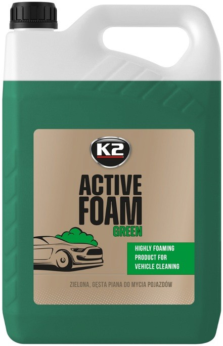 K2 ACTIVE FOAM GREEN KONTSENTREERITUD PUHASTUSVAHT/AKTIIVVAHT 5L