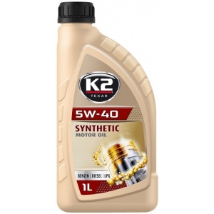 K2 5W40 SYNTHETIC XN API SN/CF, ACEA A3/B4, MB229.3, VW 502.00, 505.00, RN 0700/0710 1L (TÄISSÜNT.)