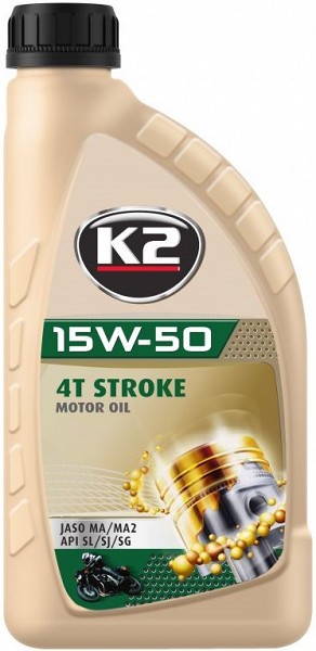 K2 15W50 4T 1L