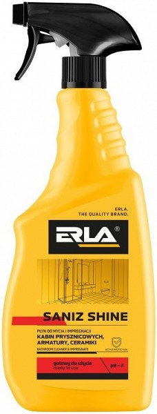 ERLA SANIZ SHINE VANNITOA PUHASTUSVAHEND 750ML/PIHUSTI