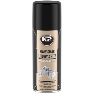 K2 WHITE GREASE PTFE VALGE MÄÄRE 400ML/AE