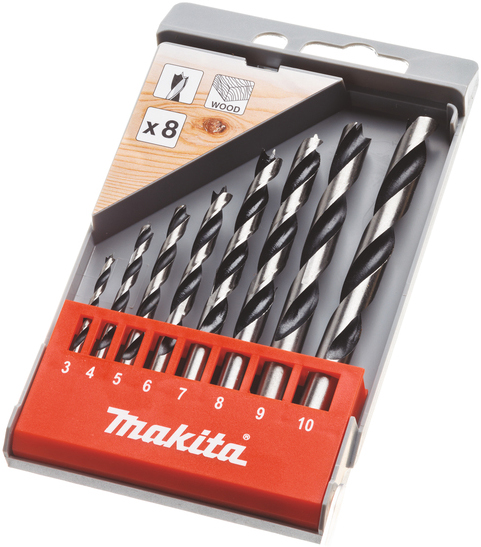 8-OS. PUIDUPUURIDE KOMPLEKT 3,4,5,6,8,9,10MM MAKITA