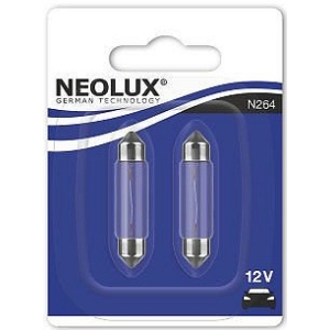 12V SV8,5-8 PIRN 10W 41MM BLISTER 2TK NEOLUX