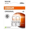 12V T20 PIRN 21W W3X16D W21W ORIGINAL BLISTER 2TK OSRAM