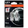 12V T20 LED PIRN 1,5W W3X16Q W21/5W PUNANE PREMIUM BLISTER 2TK OSRAM