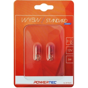 12V T10 PIRN 5W W2,1X9,5D WY5W KOLLANE POWERTEC BLISTER 2TK M-TECH