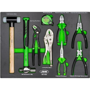 9-OS. HAAMRITE+NÄPITSATE KOMPLEKT PU-PANEELIS JBM