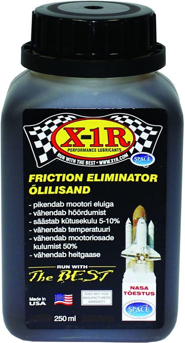 X-1R 250ML ÕLILISAND. KULUMISVASTANE MÄÄRDEAINE FRICTION ELIMINATOR