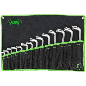 14-OS. L-TORUVÕTMETE KOMPLEKT 6-KANT. 8-21MM JBM