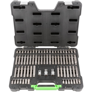 75-OS. 10MM(3/8") TORX. KUUSKANT. 12-TÄHIK. RIBE OTSIKUTE KOMPLEKT JBM*