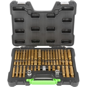 55-OS. 10MM(3/8") TORX. KUUSKANT. 12-TÄHIK OTSIKUTE KOMPLEKT JBM*