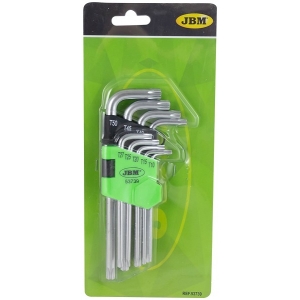 9-OS. L-TORXVÕTMETE KOMPLEKT TH10-TH50. AVAGA JBM