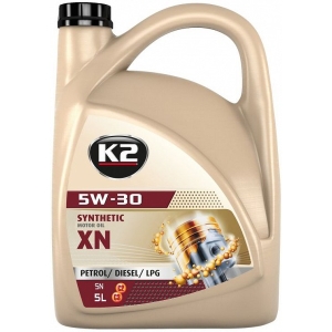 K2 5W30 SYNTHETIC XN C2/C3. MB229.31 5L (TÄISSÜNT.)