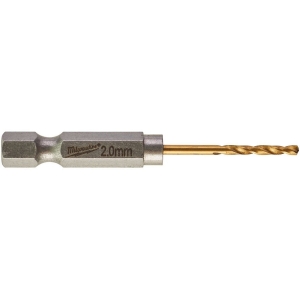 METALLIPUUR 2.0MM 2TK 1/4" LÖÖGIKINDEL SHOCKWAVE HSS-G TIN MILWAUKEE