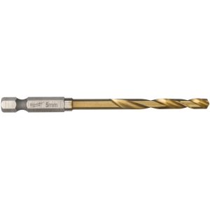 METALLIPUUR 5.0MM 1/4" LÖÖGIKINDEL SHOCKWAVE HSS-G TIN MILWAUKEE