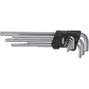 9-OS. L-KUUSKANTVÕTMETE KOMPL. 1.27-10MM EKSTRAPIKAD. KUULOTS SONIC