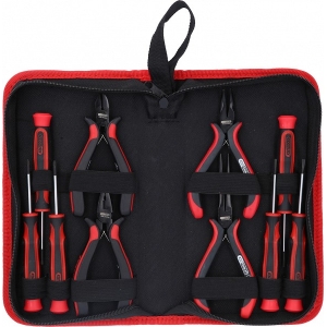 10-OS. MINIKRUVIKEERAJATE (+/-) JA NÄPITSATE KOMPLEKT KS TOOLS