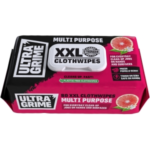 ULTRAGRIME XXL MULTI PURPOSE POMELO UNIVERSAALSED PUHASTUSLAPID 80TK/PAKK