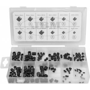 160-OS. MEETERKEERMEGA STOPPERKRUVIDE/KORKIDE KOMPLEKT 3-12MM JBM*